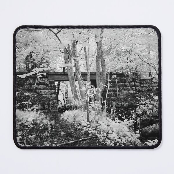Item preview, The old railway bridge. Infrared bw photography designed and sold by Jouko Lehto Photography.