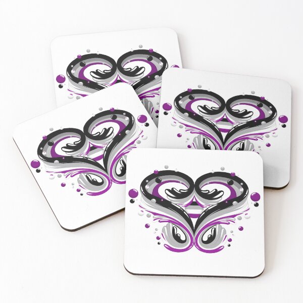 Item preview, Asexual Heart designed and sold by RefinedDoodles.
