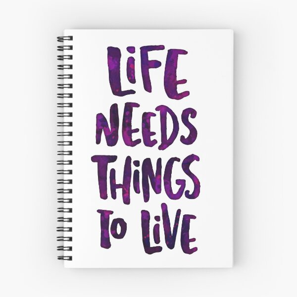 Item preview, Life Needs Things to Live designed and sold by losoproductions.