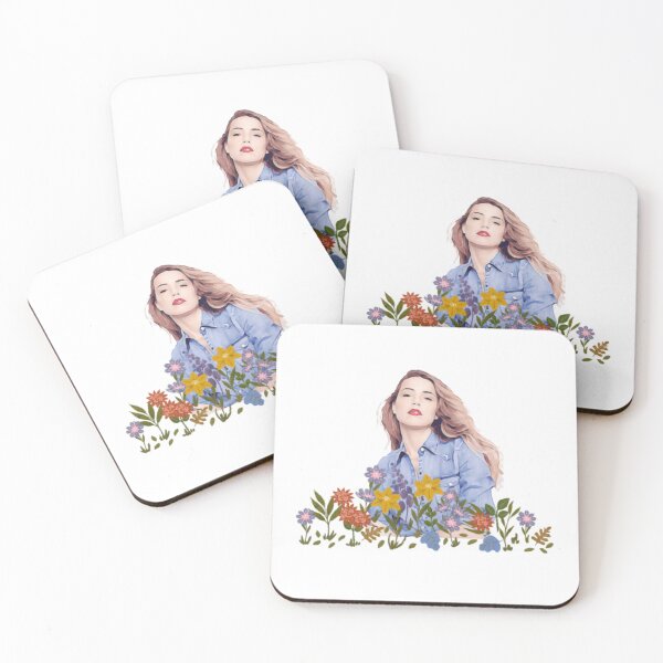 Item preview, Amber Heard watercolour florals designed and sold by raloinn.