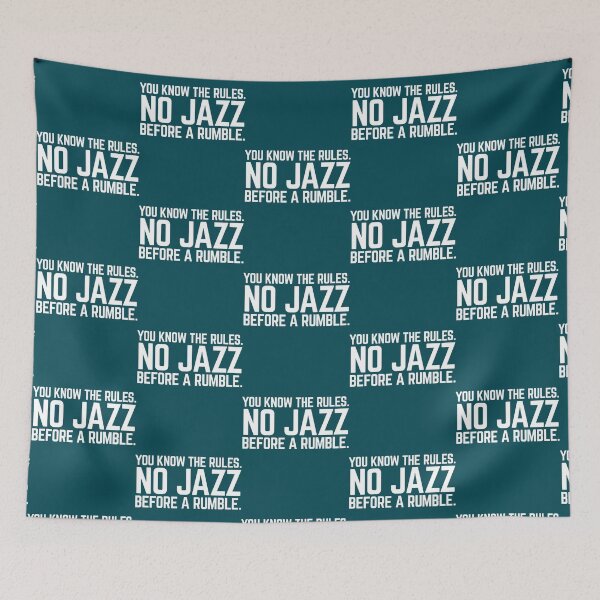 Item preview, NO JAZZ BEFORE A RUMBLE   designed and sold by SarahAt36.
