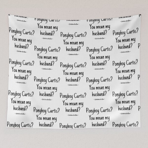 Item preview, ponyboy curtis husband   designed and sold by SarahAt36.
