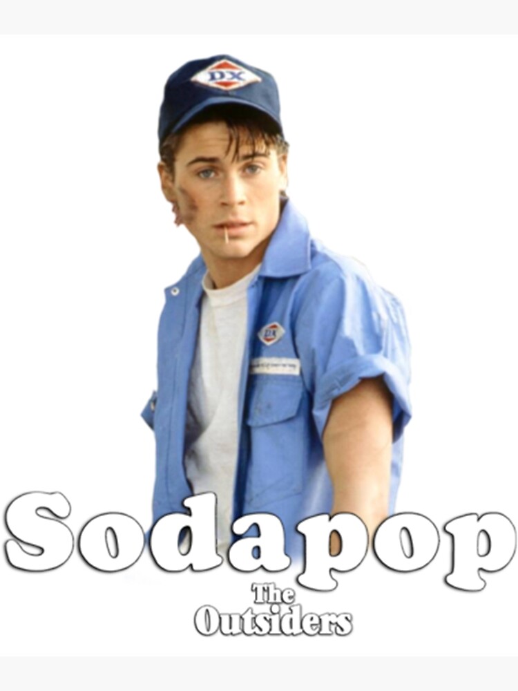  Sodapop Curtis The Outsiders Poster For Sale By SarahAt36 Redbubble
