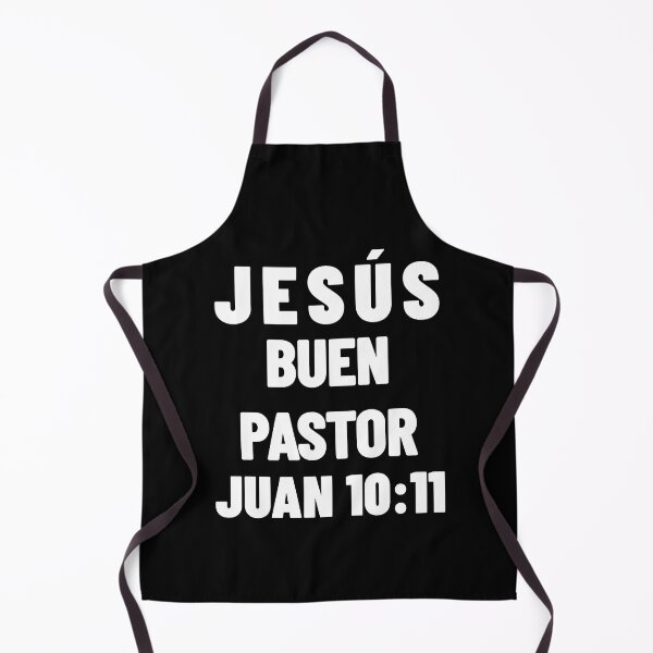 Item preview, John 10:11 Jesus Good Shepherd Spanish Bible Verse designed and sold by NombresDeJesus.