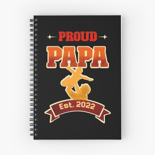 Item preview, Proud Papa Est. 2022 designed and sold by mwebba2005.