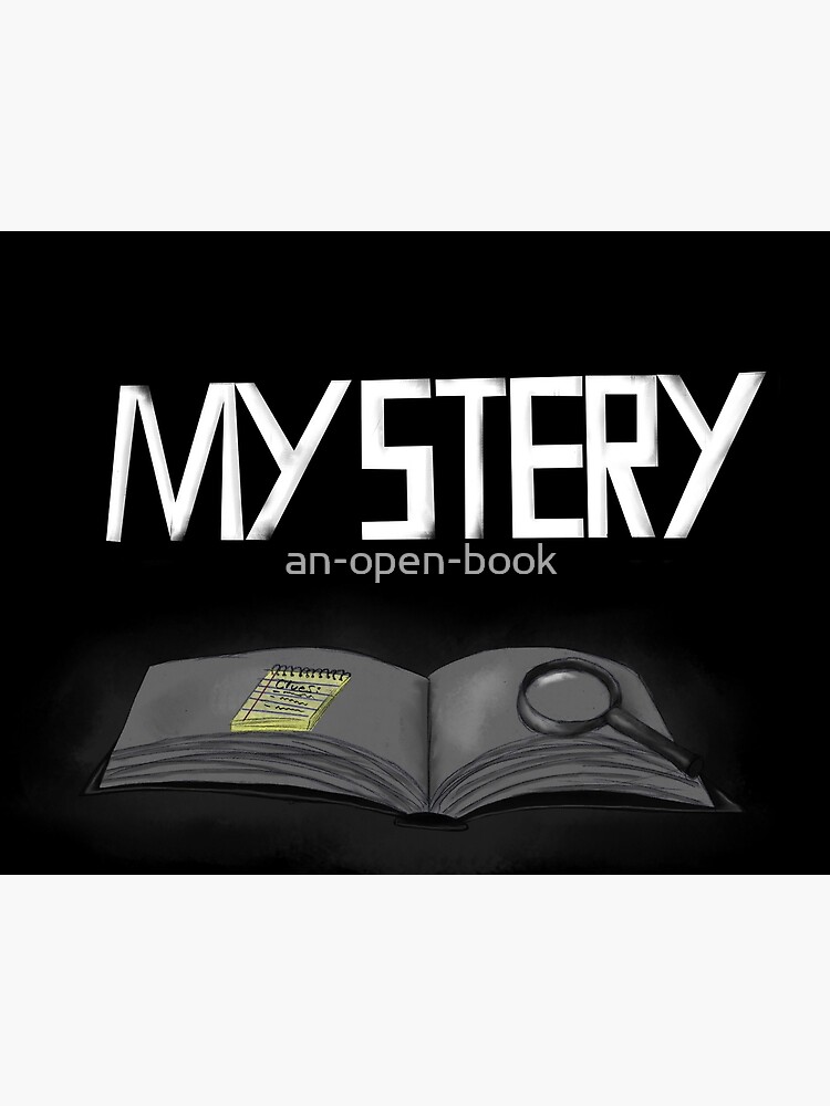 mystery-book-poster-for-sale-by-an-open-book-redbubble