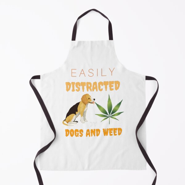 Item preview, Dogs And Weed By Dogs And Weed Funny Dog Lovers Gift Easily Distracted designed and sold by BestDesignbySof.