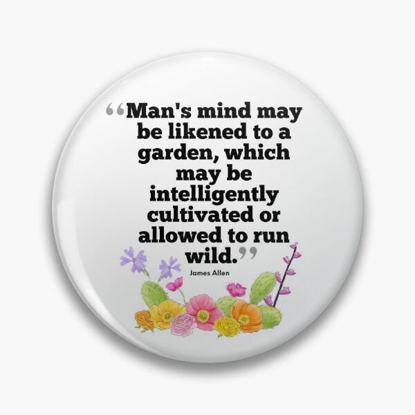 Item preview, Pure Inspiration From James Allen About The Mind - Success Quote Reveals Secret designed and sold by Soaring Eagle.