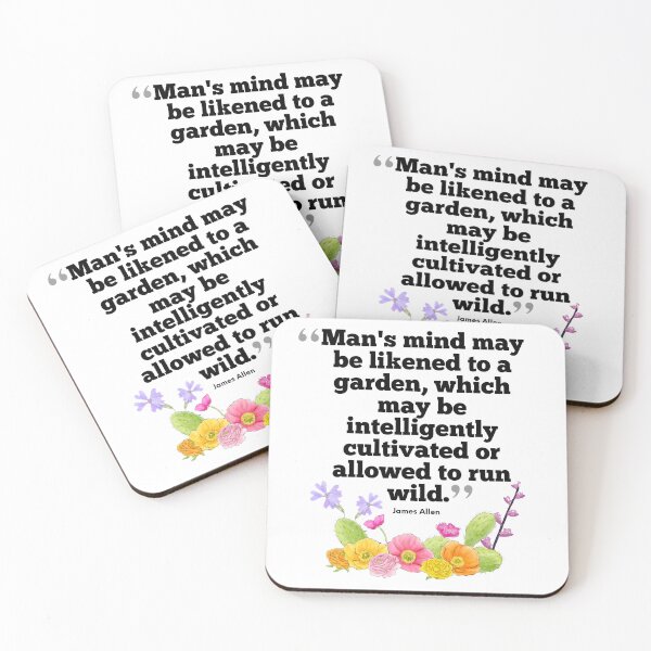 Item preview, Pure Inspiration From James Allen About The Mind - Success Quote Reveals Secret designed and sold by Soaring Eagle.