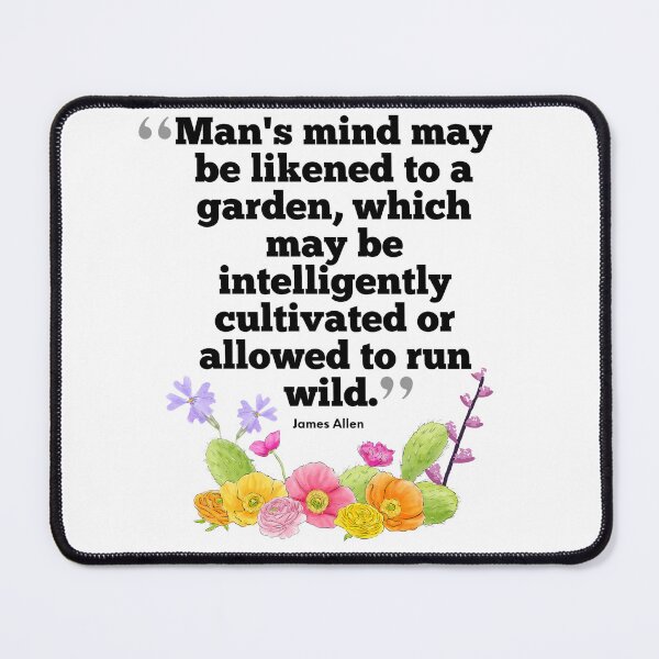 Item preview, Pure Inspiration From James Allen About The Mind - Success Quote Reveals Secret designed and sold by Soaring Eagle.