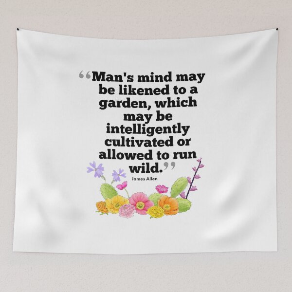 Item preview, Pure Inspiration From James Allen About The Mind - Success Quote Reveals Secret designed and sold by Soaring Eagle.