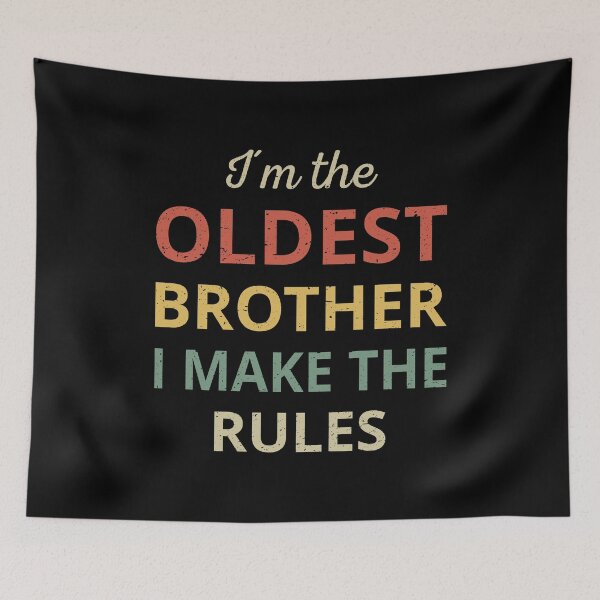 Item preview, Matching Brothers - Oldest Brother I Make The Rules III designed and sold by Lemon Pepper.
