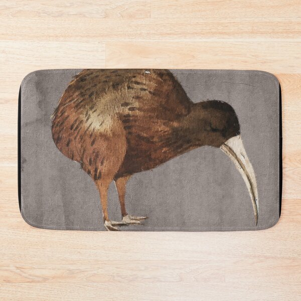 Item preview, Cute Kiwi Bird Watercolor, North Island Brown Kiwi Kird, Kiwi Bird Art, Gift Idea For Brown Kiwi Bird Lovers designed and sold by Paintcorner.