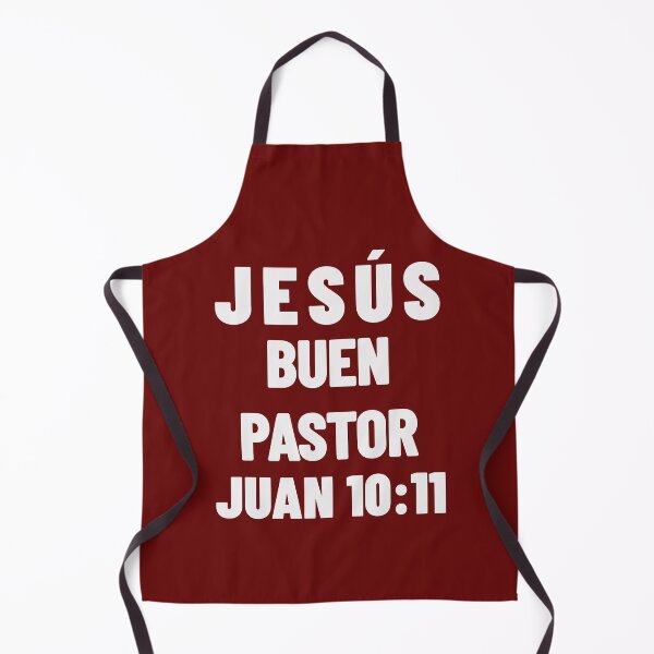 Item preview, John 10:11 Jesus Good Shepherd Spanish Bible Verse designed and sold by NombresDeJesus.