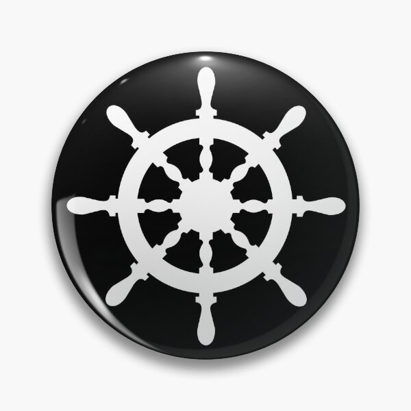 Item preview, Ship Wheel (White) designed and sold by Arianna Khalil.