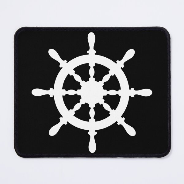 Item preview, Ship Wheel (White) designed and sold by Arianna Khalil.