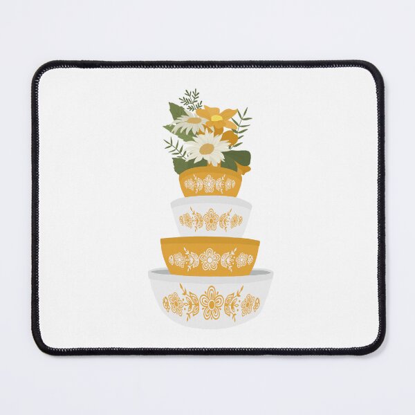 Item preview, Butterfly Gold Mixing Bowls designed and sold by ThriftedBurrow.