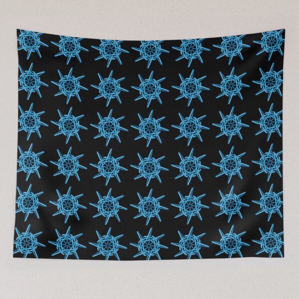 Item preview, Blue star, abstract art designed and sold by Meo Design.