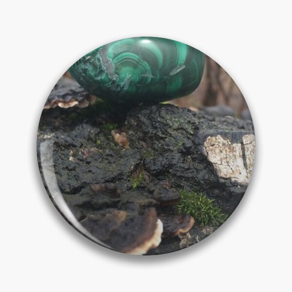Item preview, Malachite Crystal in Nature designed and sold by Hekla Hekla.