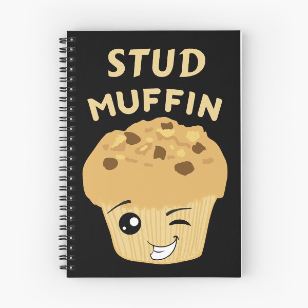 Item preview, Kawaii Stud Muffin Pun designed and sold by Caregiverology.
