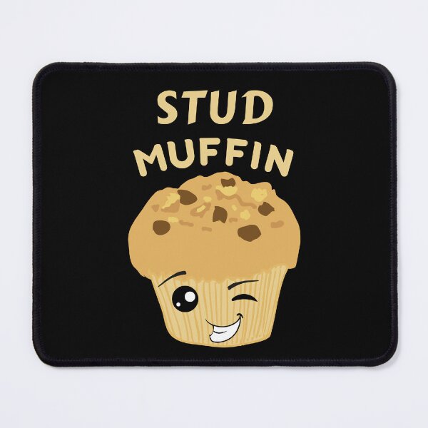 Item preview, Kawaii Stud Muffin Pun designed and sold by Caregiverology.