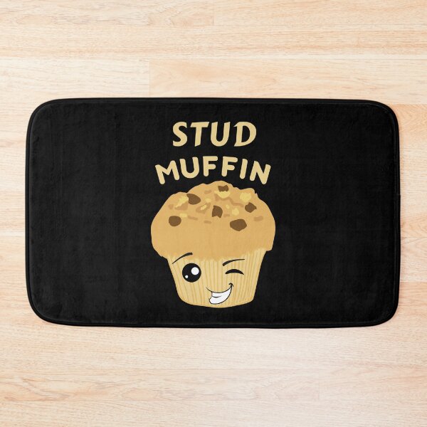 Item preview, Kawaii Stud Muffin Pun designed and sold by Caregiverology.