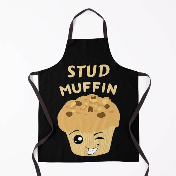Item preview, Kawaii Stud Muffin Pun designed and sold by Caregiverology.