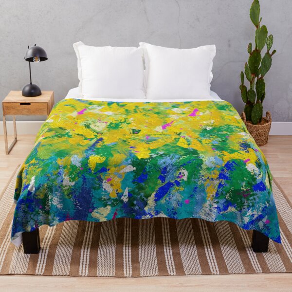 Item preview, Blue and Green Summer (oblong) designed and sold by JzArt.