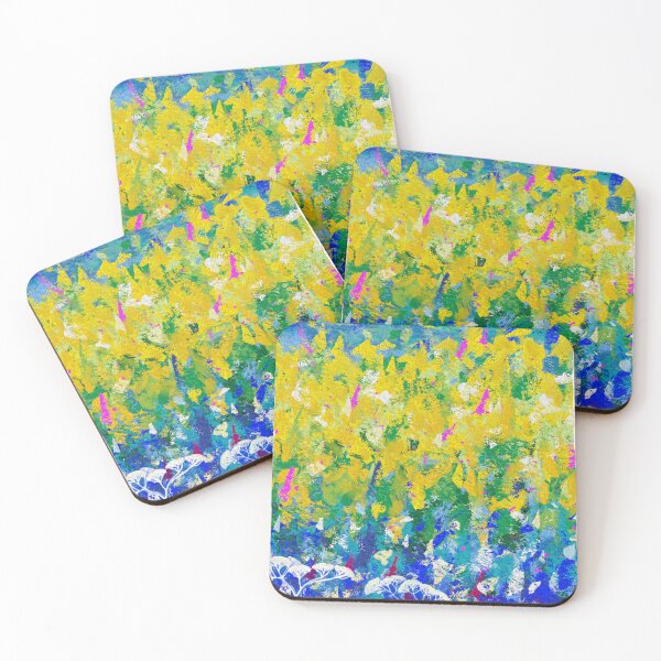 Item preview, Blue and Green Summer (oblong) designed and sold by JzArt.
