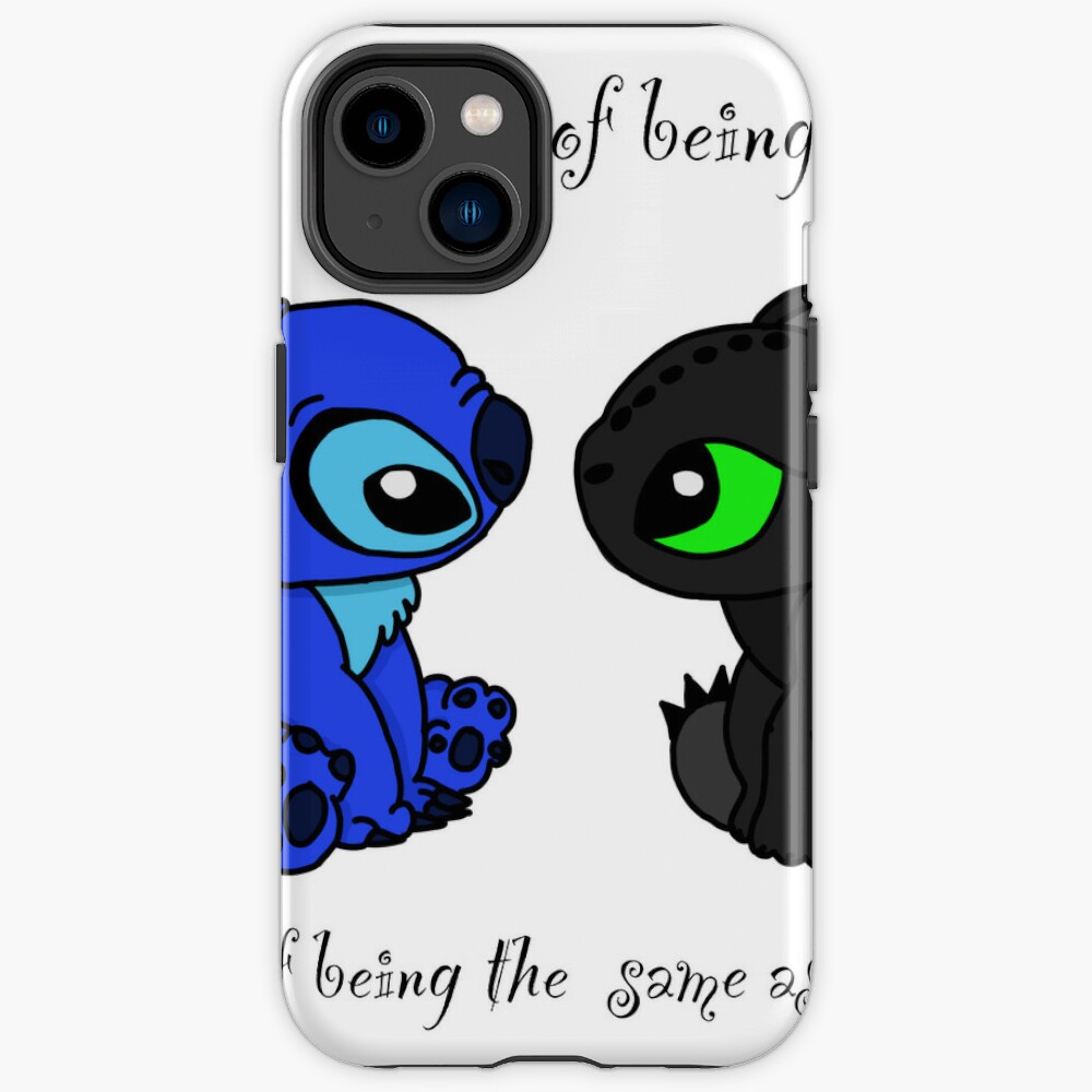 TOOTHLESS AND STITCH ART iPhone 11 Case Cover