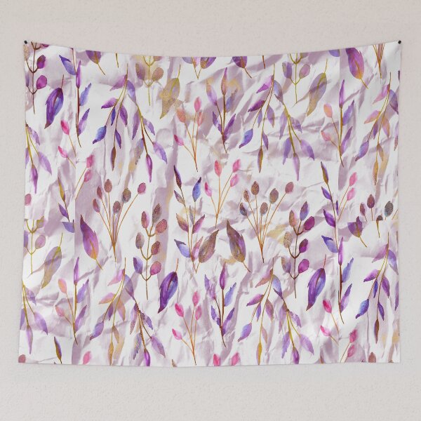 Item preview, Pastel Pink And Purple Floral Pattern  designed and sold by Avani01.