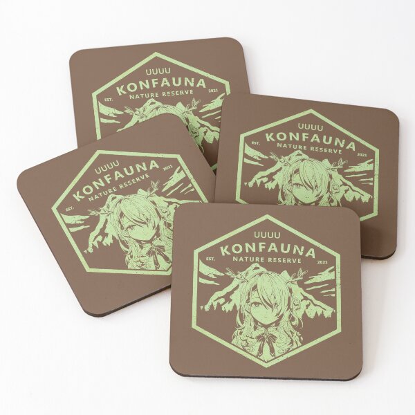 Aperçu de l'œuvre Réserve naturelle de Konfauna - vert créée et vendue par CCCDesign.