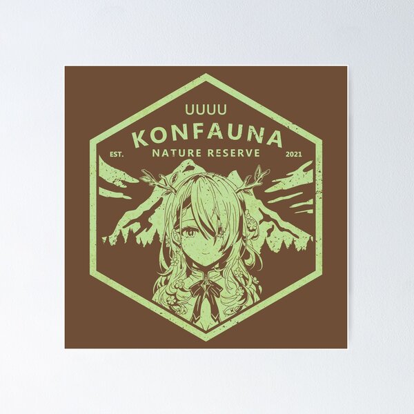 Item preview, Konfauna Nature Reserve - green designed and sold by CCCDesign.