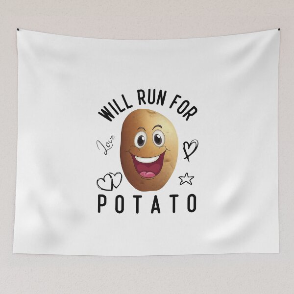 Item preview, Will Run For Potato - Funny Potato Lovers designed and sold by medbdj.