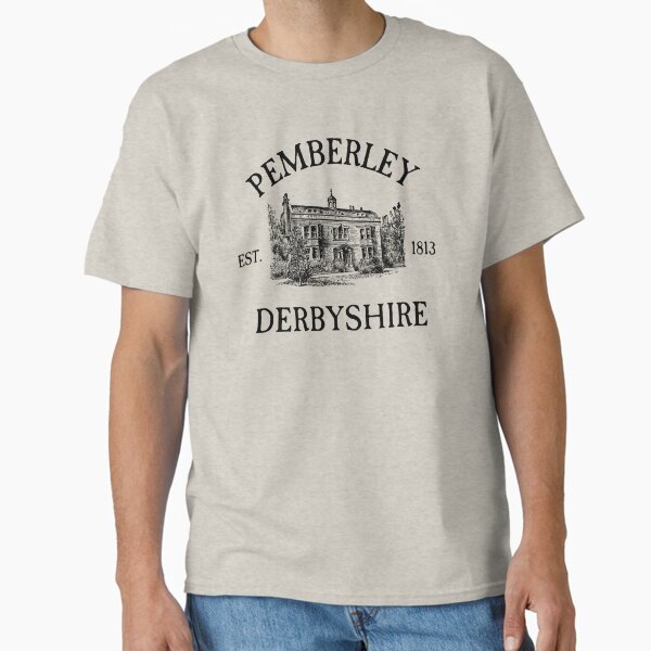 Item preview, Pemberley Derbyshire, Jane Austen, pride and prejudice designed and sold by Shannon Annessa.