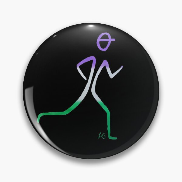 Item preview, Genderqueer Runner designed and sold by Lauren Jaeger.