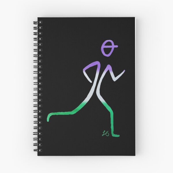 Item preview, Genderqueer Runner designed and sold by Lauren Jaeger.