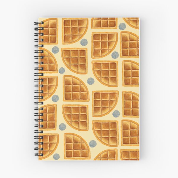 Item preview, Waffles and Blueberries in Retro Risograph Style designed and sold by vinpauld.