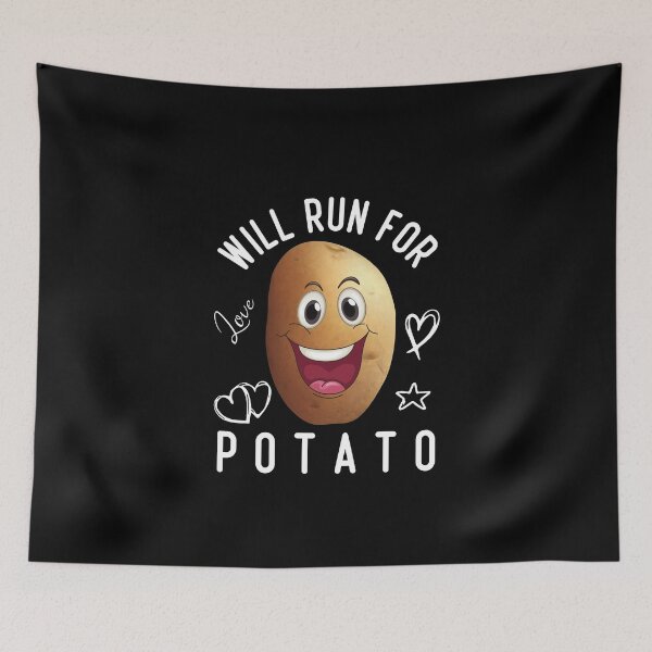 Item preview,  Will Run For Potato - Funny Potato Lovers designed and sold by medbdj.