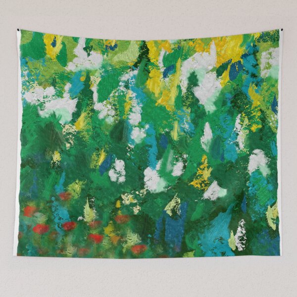 Item preview, Green Summer (oblong) designed and sold by JzArt.