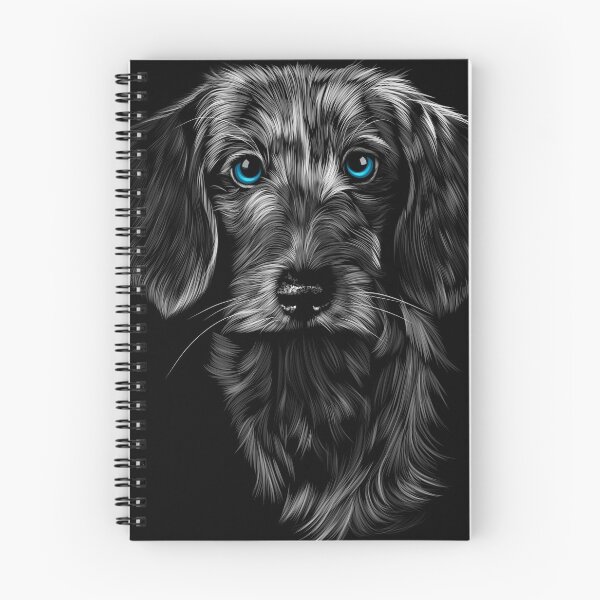 Item preview, wire haired dachshund black Dog designed and sold by T-shirtMill.