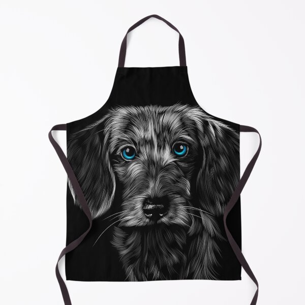 Item preview, wire haired dachshund black Dog designed and sold by T-shirtMill.