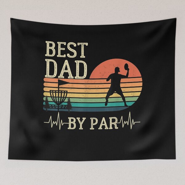 Item preview, Mens Best Dad By Par Vintage Disc Golf Father's Day  designed and sold by RogerGift.