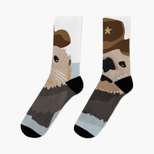 Item preview, Cowboy Otters | Original Design designed and sold by auro studio.