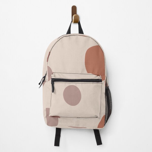 Item preview, Neutral Warm Tones Patel Pink Abstract Shapes Pattern designed and sold by zedonee.
