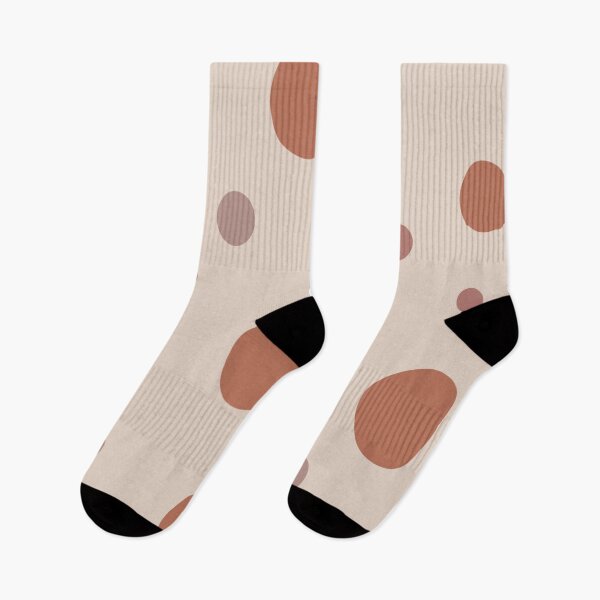 Item preview, Neutral Warm Tones Patel Pink Abstract Shapes  Pattern  designed and sold by zedonee.