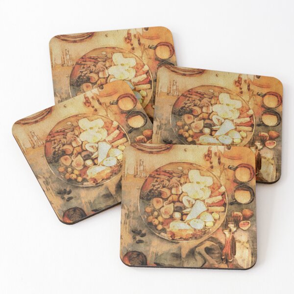 Item preview, The Bountiful Feast - Figs, Olives and Cheese designed and sold by Susan Maxwell Schmidt.
