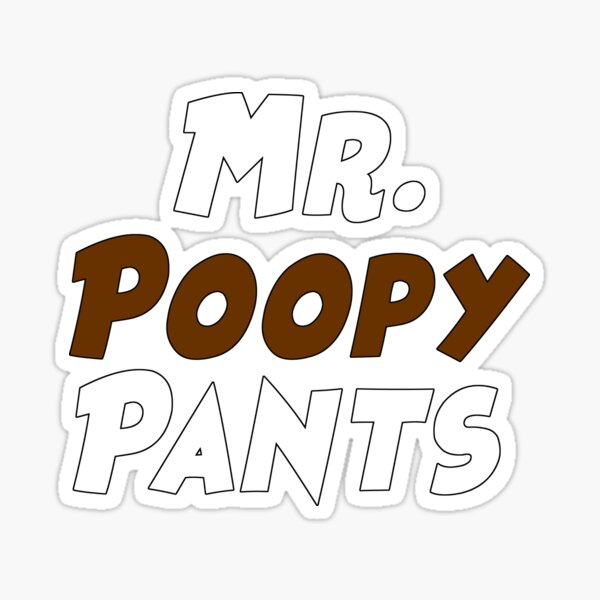 Vista previa del artículo con la obra «Pantalones MR Poopy», diseñado y vendido por John-Paul Sanders.