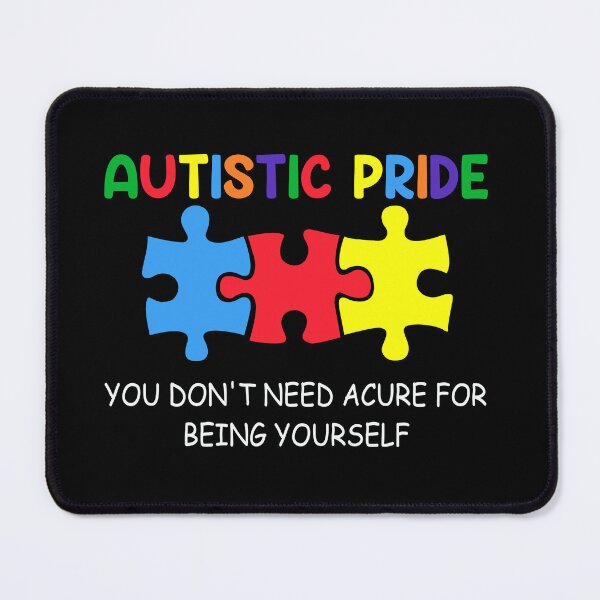 Item preview, Autistic pride you don't need a cure for being yourself designed and sold by pnkpopcorn.