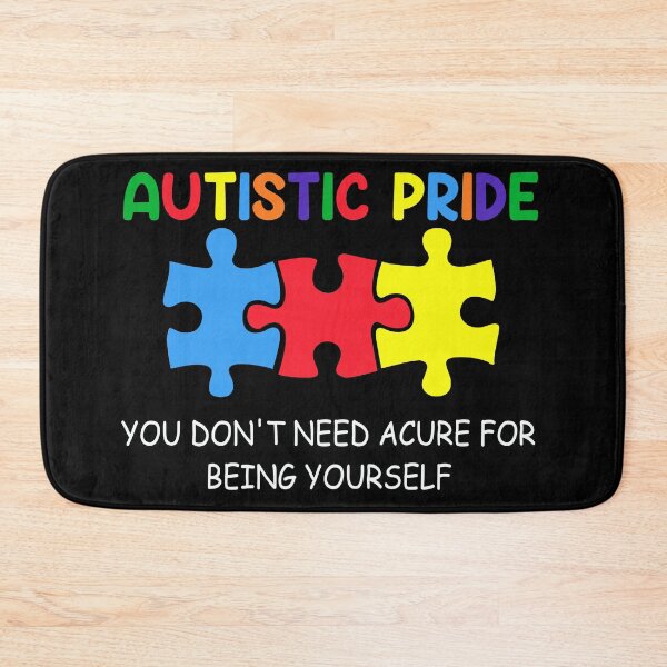 Item preview, Autistic pride you don't need a cure for being yourself designed and sold by pnkpopcorn.